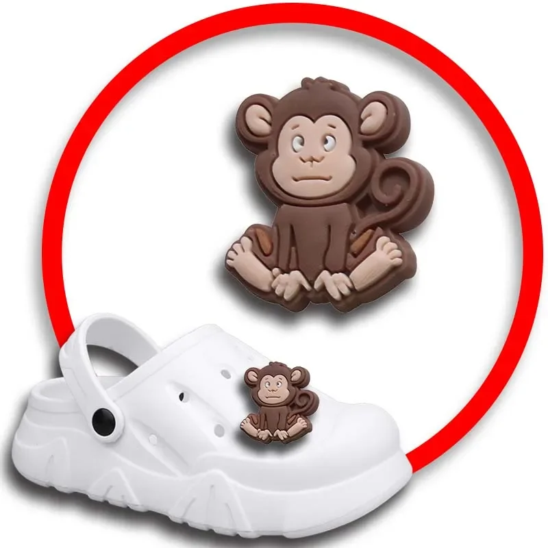 Dijes de zapatos de serpiente de León para Crocs, sandalias, alfileres de zuecos, decoraciones de zapatos, accesorios para hombres, niñas y niños