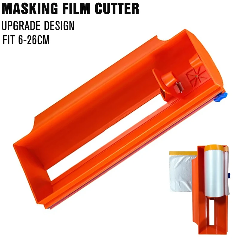 Adjustable Masking Film Cutter Car Paint Spary Tool Masking Film Cutting Tool House Renovation Wall Paint Protection Film Cutter