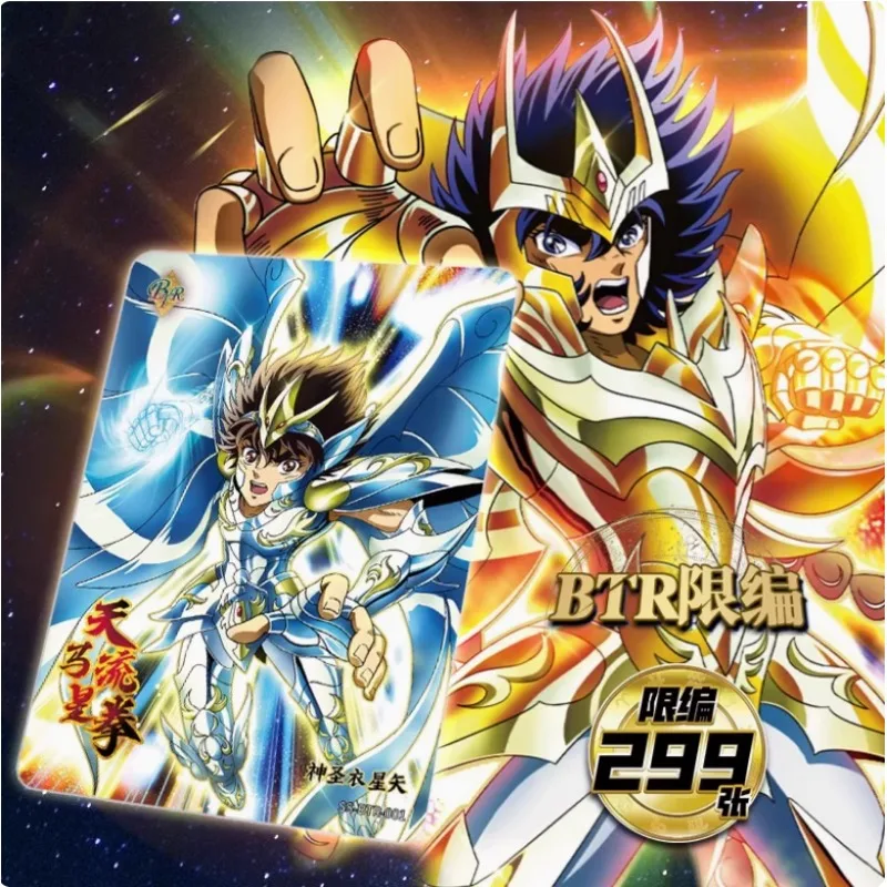 KAYOU Vol.3 Saint Seiya Cards Cloth Awakening Anime Collection Cards Mistery Box SE Rare Anime Toy Card Kids Toys Gifts