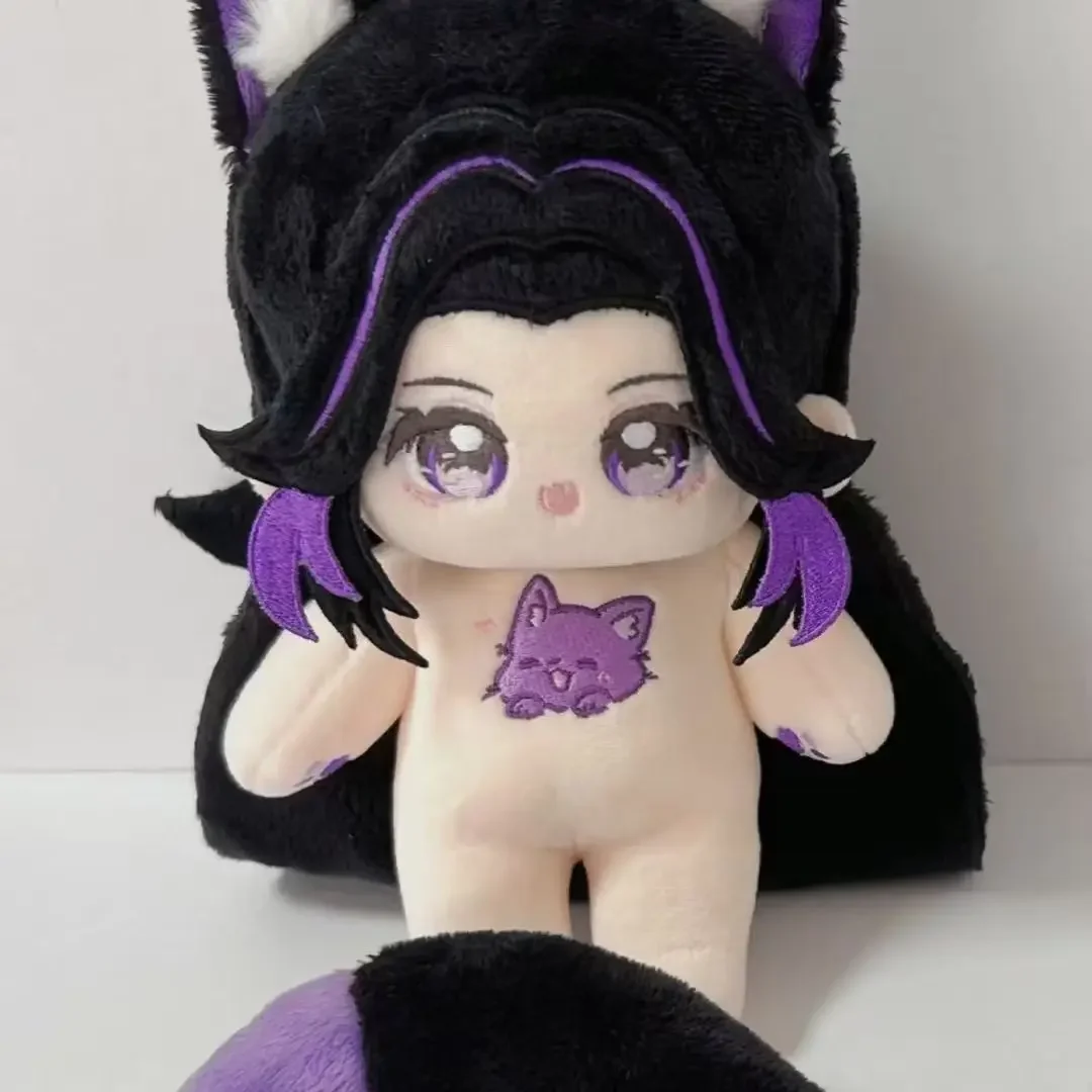 Figurines de Cosplay Azure Legacy Mei Yuan Zhi, 20cm, corps en coton, poupée en peluche, oreiller, jouet en peluche, vêtements remplaçables, cadeau de noël