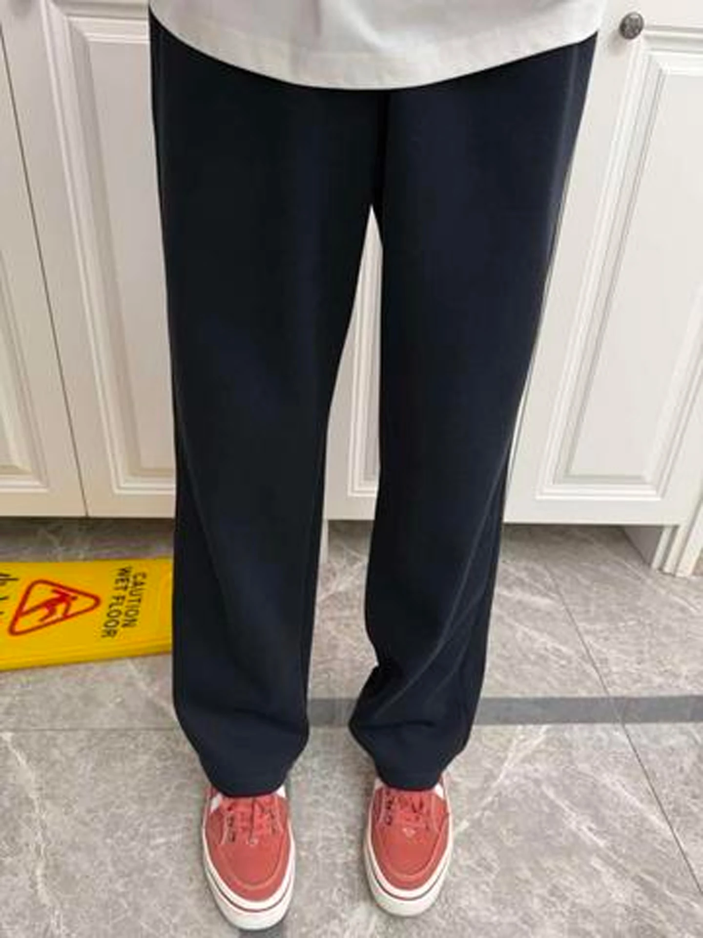 

Мужские спортивные брюки Bla Fce на флисе, свободный крой, американский стиль, зимняя спортивная одежда, повседневные прямые брюки, брюки с высокой талией