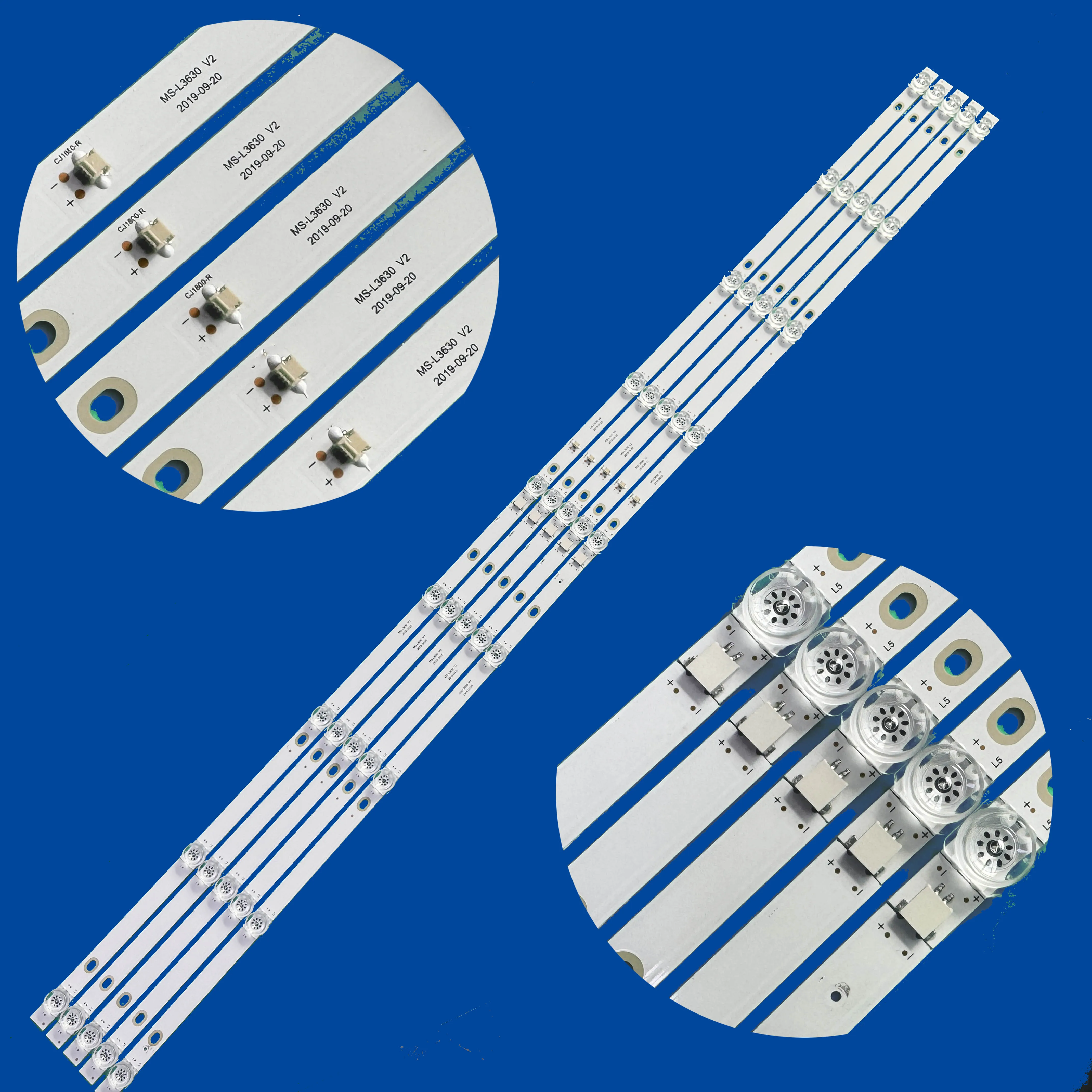 شريط إضاءة خلفي LED لـ MS-L3630 V2 AKAI 55 "AKTV5542MSMARTUHD K55DLG12US IRBIS 55S01UD324B