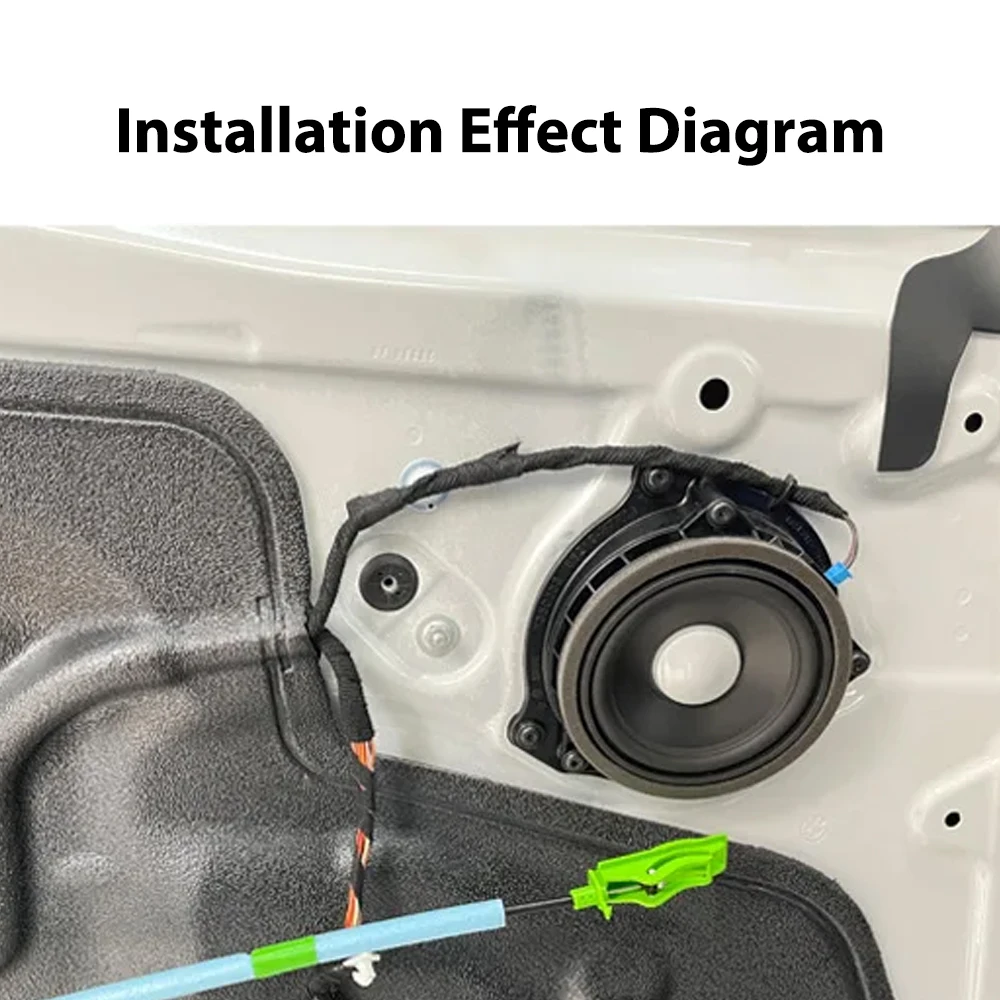 Für BMW 3er F30 F10 G20 4,5 Zoll Lautsprecherhorn für BMW G30 G01 F48 F20 F34 3GT X1 X2 F23 Türlautsprecher Mitteltöner – Detail 5