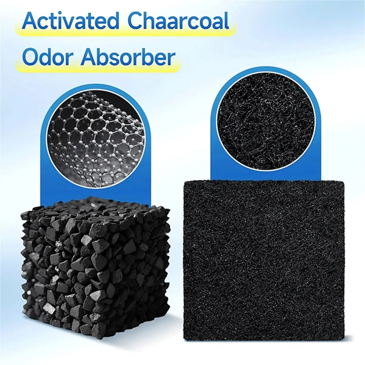 20 Packs Odor Absorbing Filter Refills for Step Trash Cans,Touchless Garbage Cans with Built-in Filter Compartment