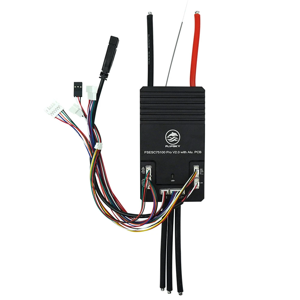 Flipsky 75100 Pro V2.0 With Aluminum PCB Based on VESC For Electric Skateboard / Scooter / Ebike Speed Controller view 4