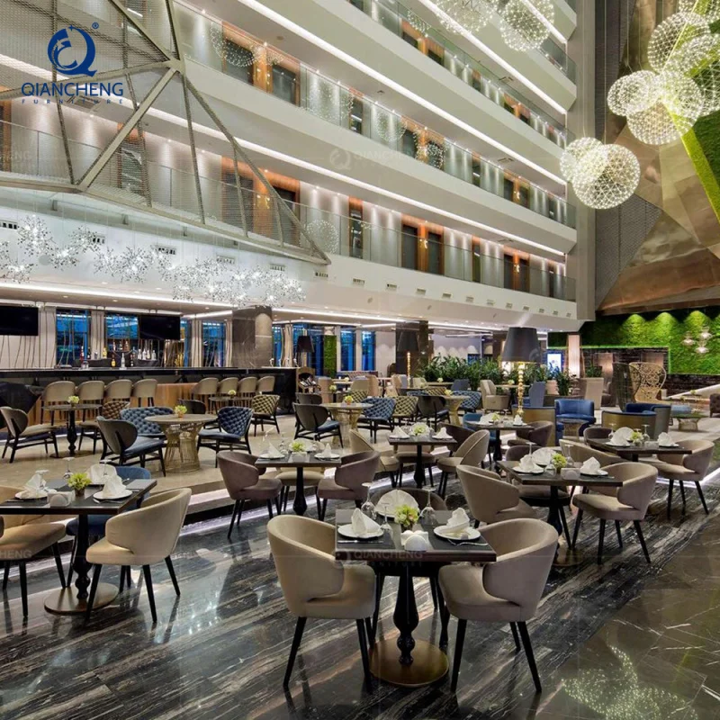 

custom.Restaurant Club bar Furniture Set Luxury Industrial Vintage Retro Cafe Tables and Chairs Set Restaurant