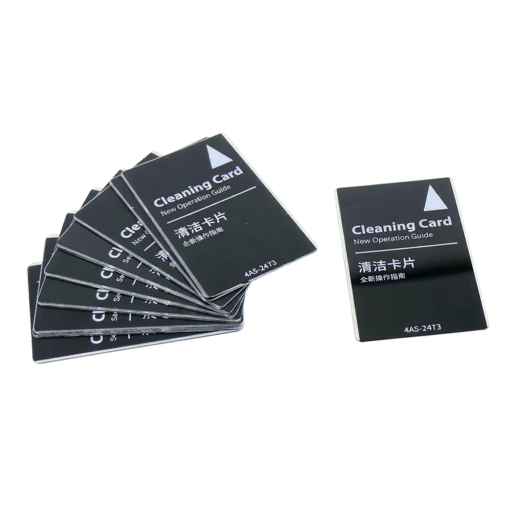 ACL006 Cleaning Card Kit for Evolis Avansia Printer 50pcs/Bag ID Card Printer Cleaning Cards Maintenance Supplies