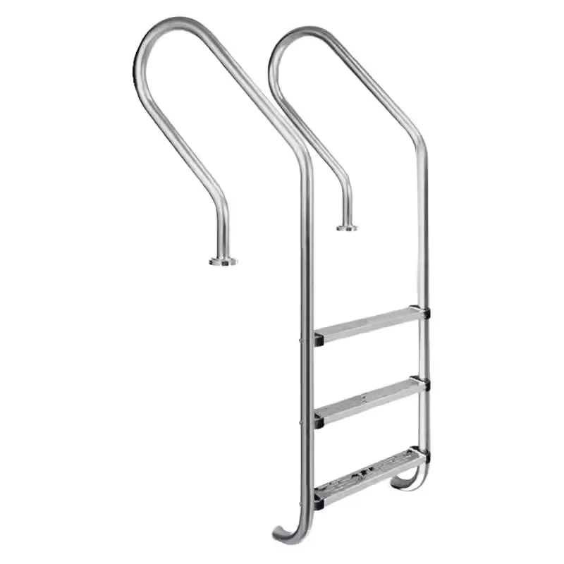 Adjustable Stainless Steel Pool Ladder for Class 2 3 4 5 Swimming Pools Durable Safety Step Ladder Pool Tools Accessories
