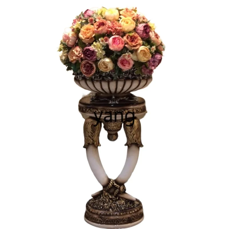

LH floor-to-ceiling large vase simulation flower art set living room decoration ornament home