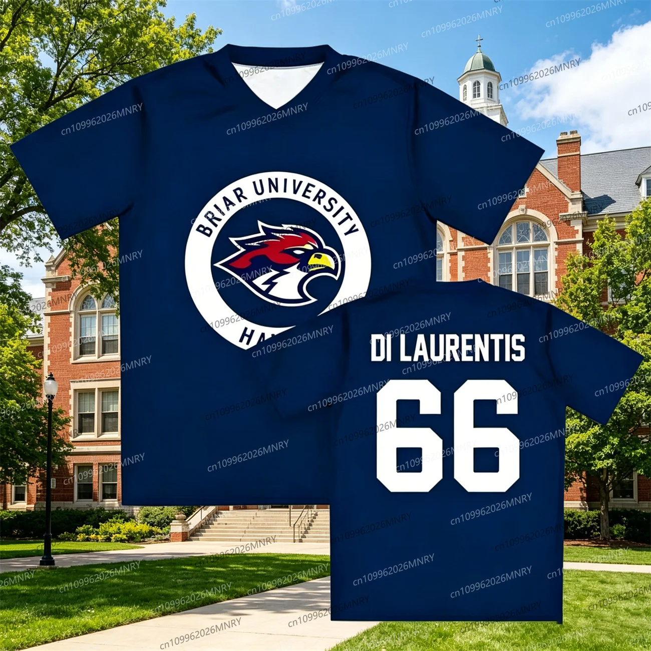 Men'S Fashion University - Men tshirt Women Off Campus Briar