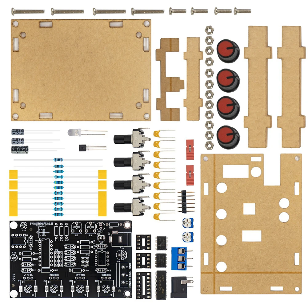 1 Set Signal Generator Kit Replacement Parts For ICL8038 Multi-function Low Frequency Signal Generator DIY Experiment Kit