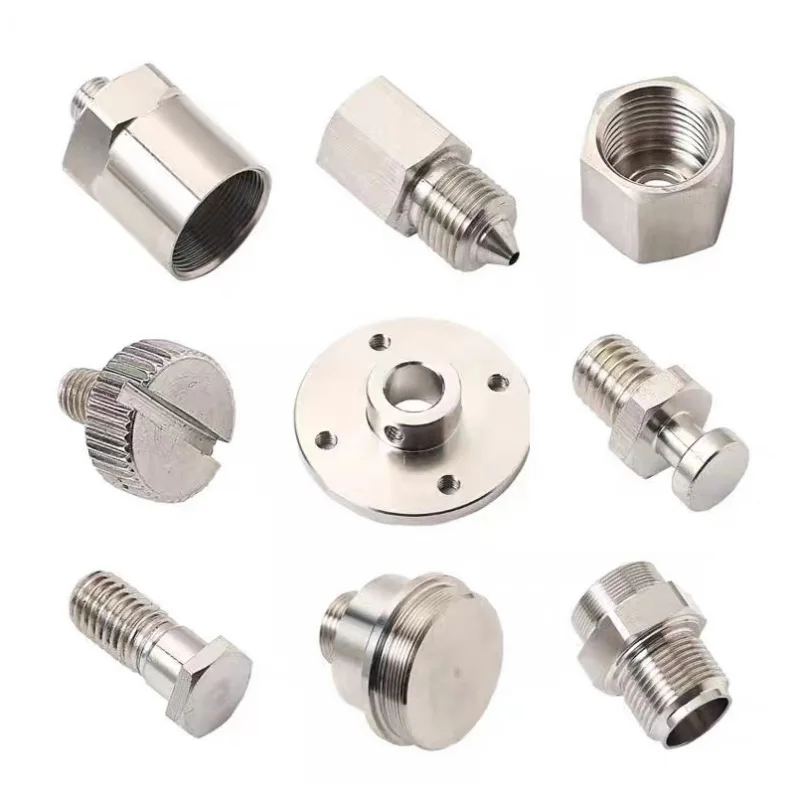 Stainless steel/copper precision machining Industrial / plumbing joint accessories set Multi-form precision mechanical parts