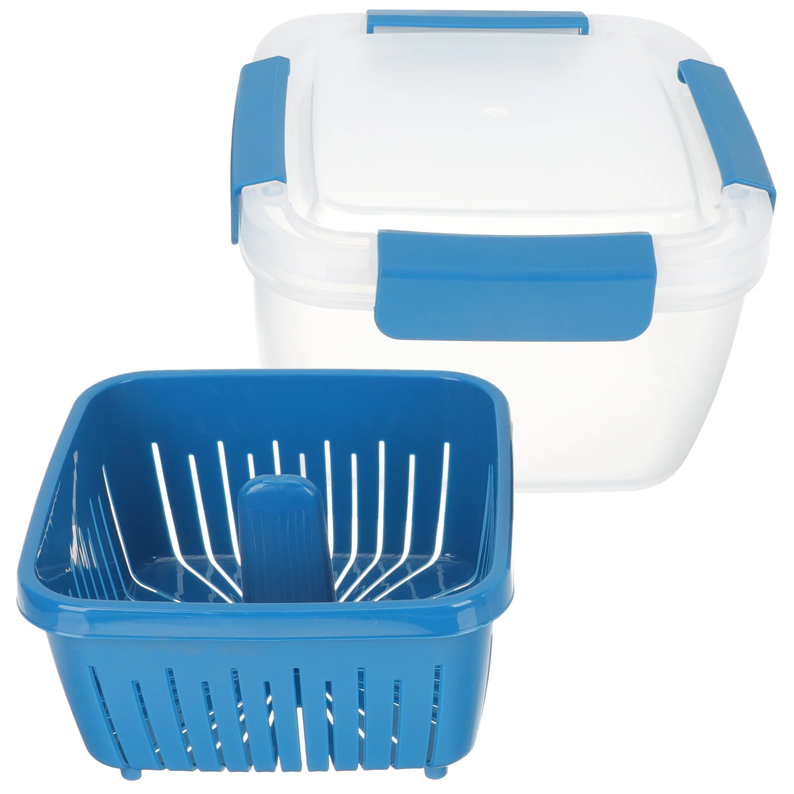 

Fridge Organizer Vegetable Draining Sealed Storage Container Produce Berry Saver Fruit Keeper Refrigerator Food Fresh Box