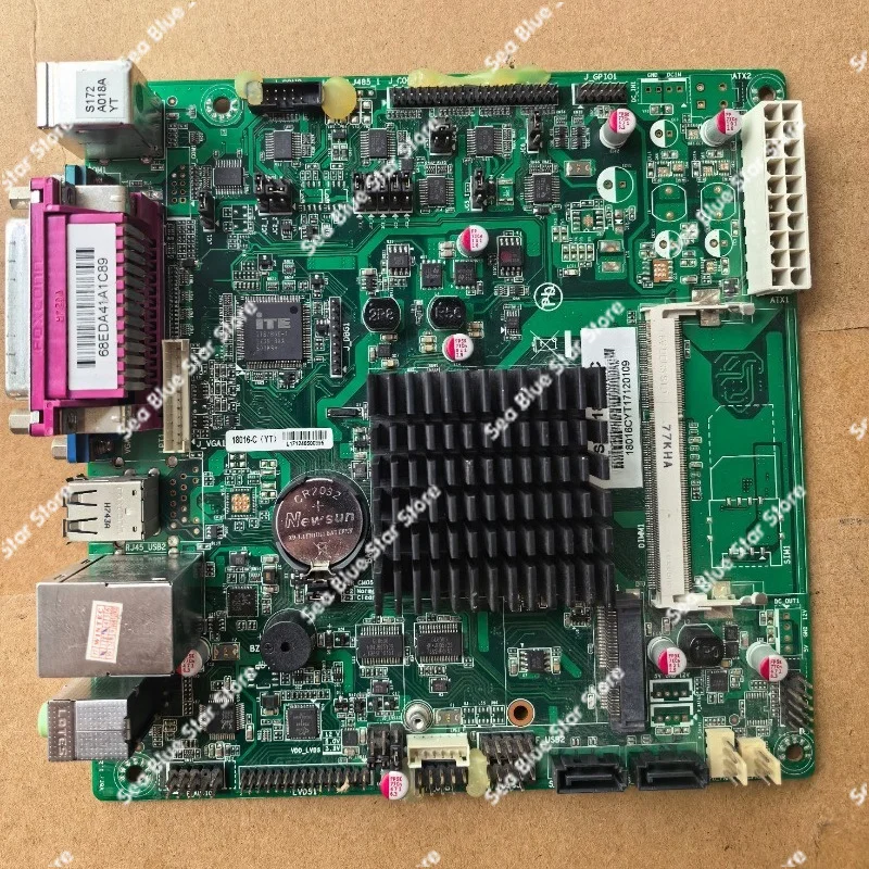Computer Main Board SV1-18016-C   Desktop 20-pin Power Supply, Support Lvds 6COM Second-hand Disassembly Main Board