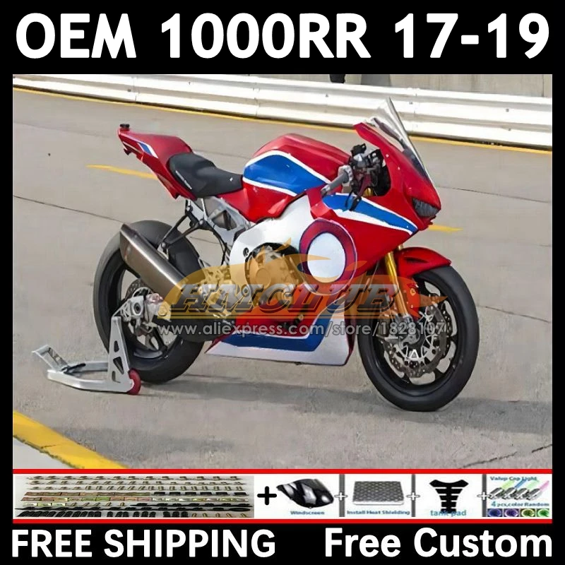 OEM Body For HONDA red blue CBR 1000RR 1000 CBR1000 RR CC 79No.13 CBR1000RR 17 18 19 1000CC 2017 2018 2019 Injection Fairing