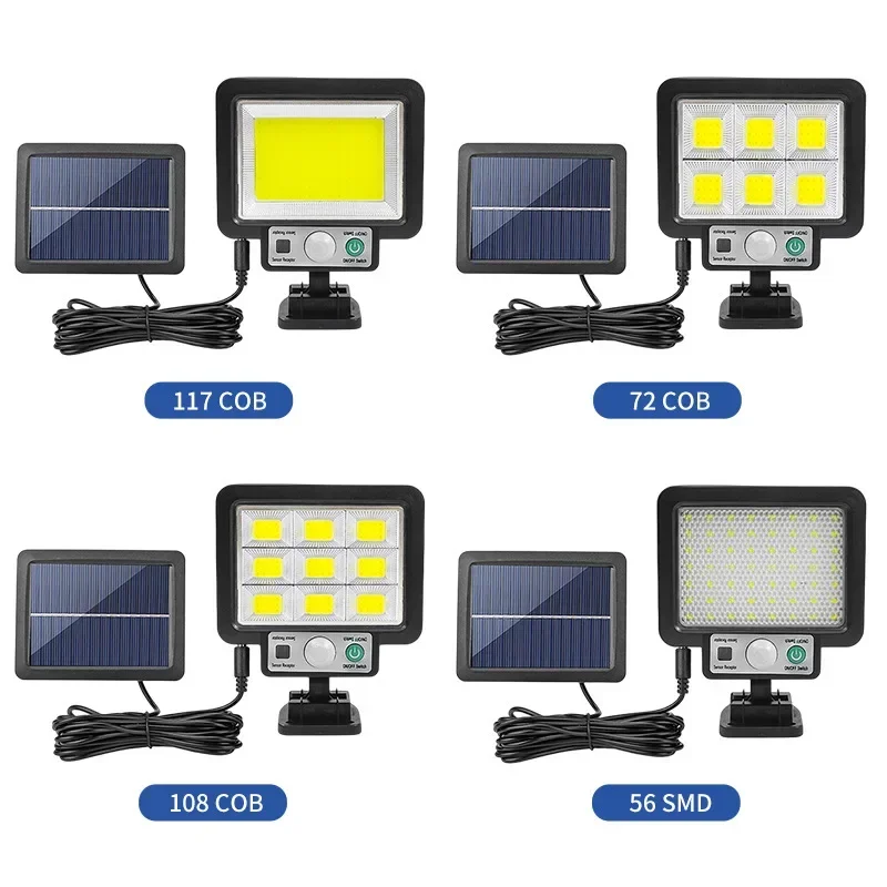 

Solar Human Body Induction Lamp Outdoor Split Garden Lamp Solar Energy Rechargeable Wall Lamp Outdoor Lighting solar power