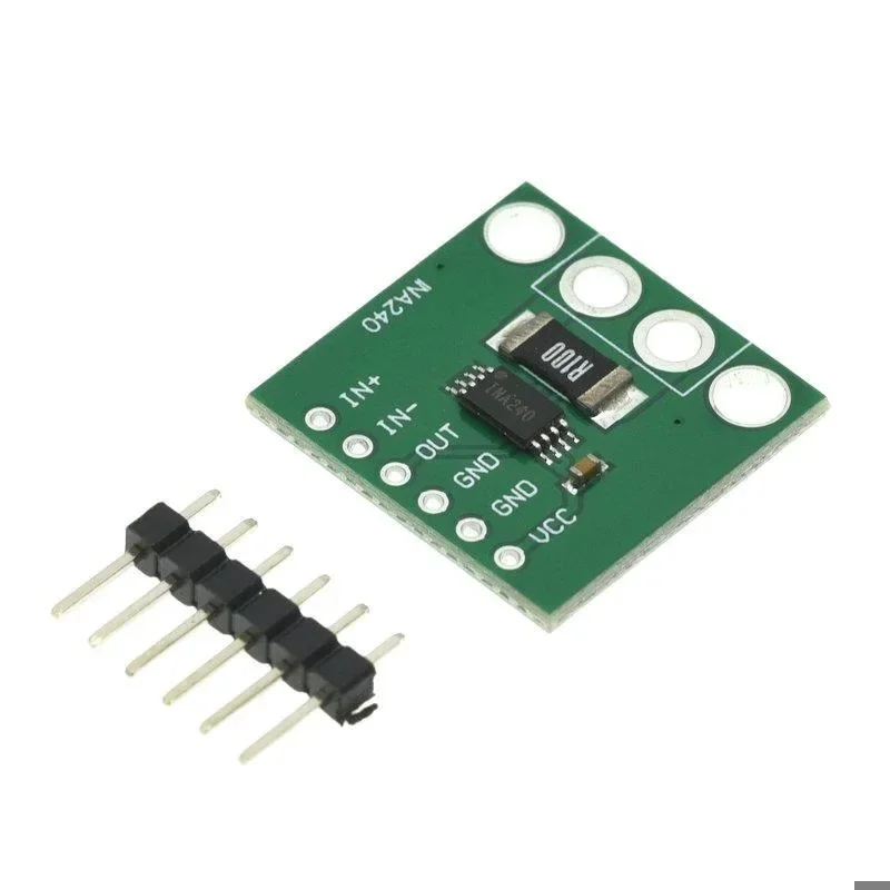 INA240 module INA240A2 current detection amplifier current monitoring bidirectional current collection