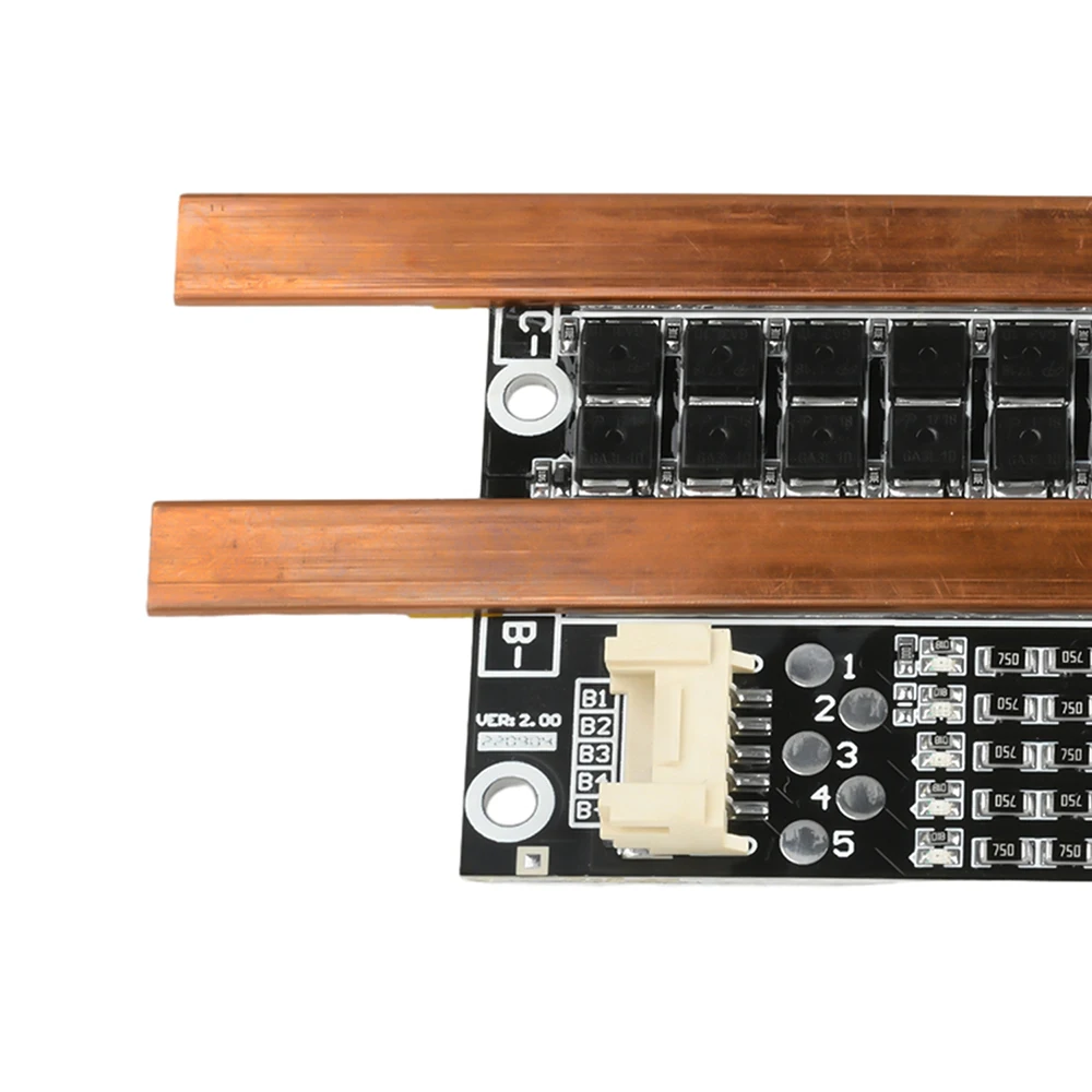 3S 4S 120A Same-Port Balanced Lithium Battery Protection Board 750A Peak Current with Overcurrent Short Circuit Protection