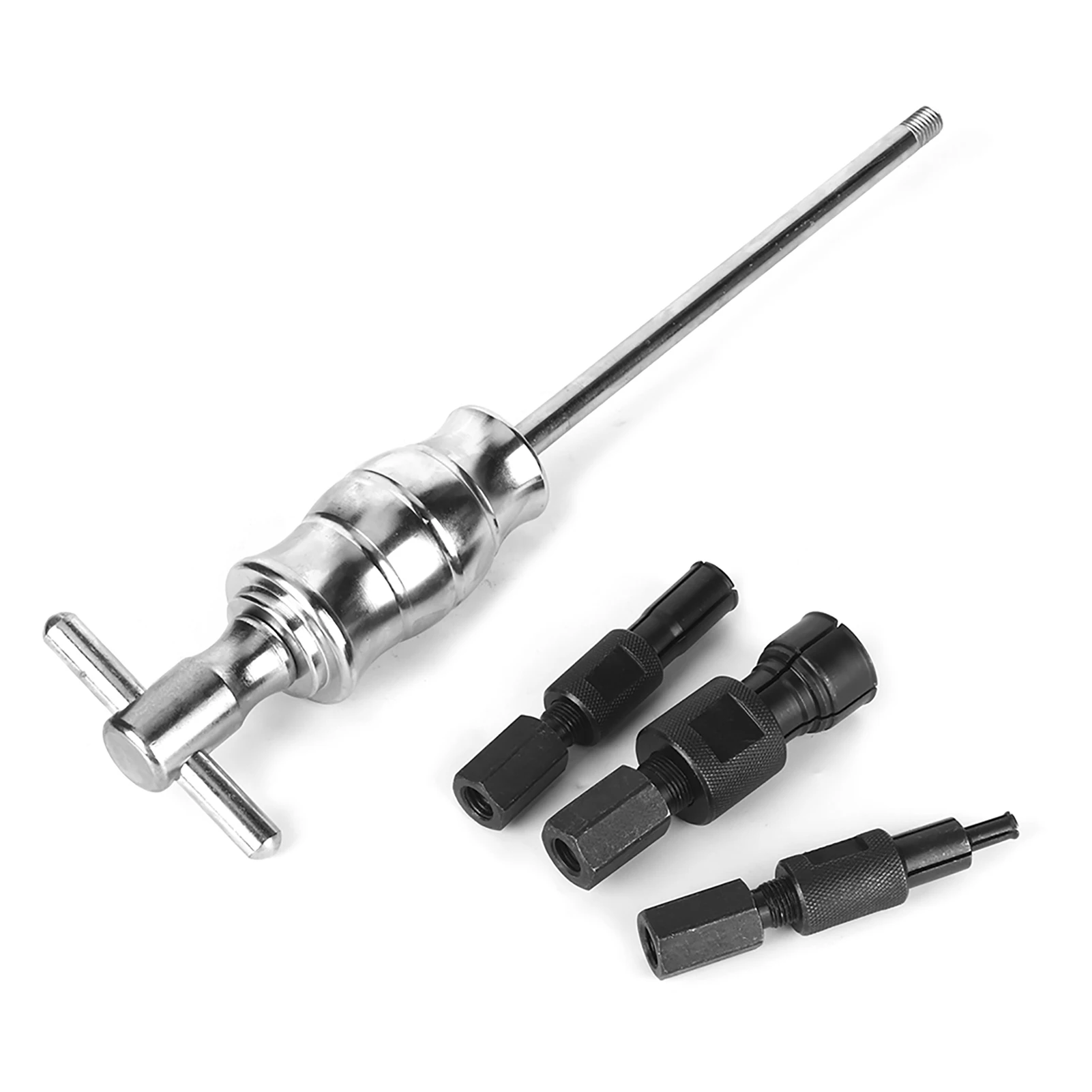9Pcs Blind Hole Slide Hammer Puller Kit, Internal Pilot Bearing Extractor Tool Set For Removing Seized Bearings In Auto Repair
