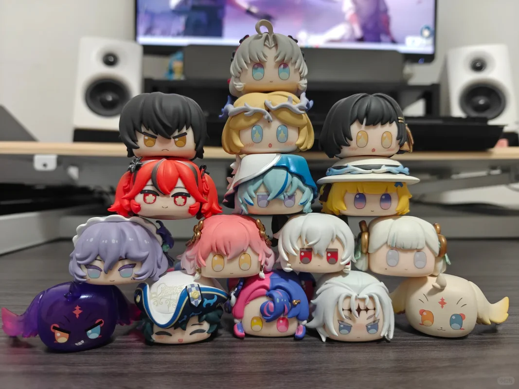 New Genuine Wuthering Waves Doll Series Blind Box Kawaii Mystery Box Desktop Decoration Anime Figure Christmas Gift Trendy Toy