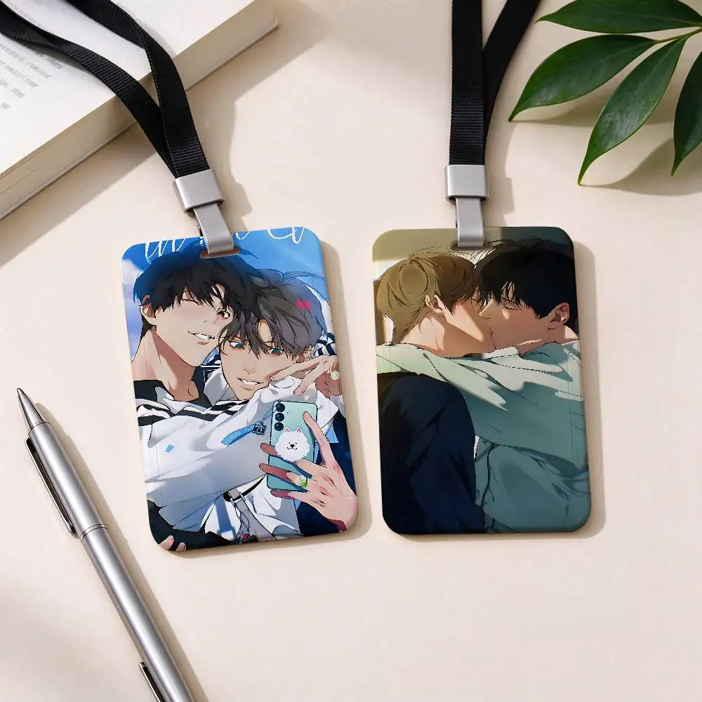 L-Lost In The Cloud NFC Contactless Sliding Card Sleeve For Student Cards, Bus Cards, ID Cards, And Work Permits