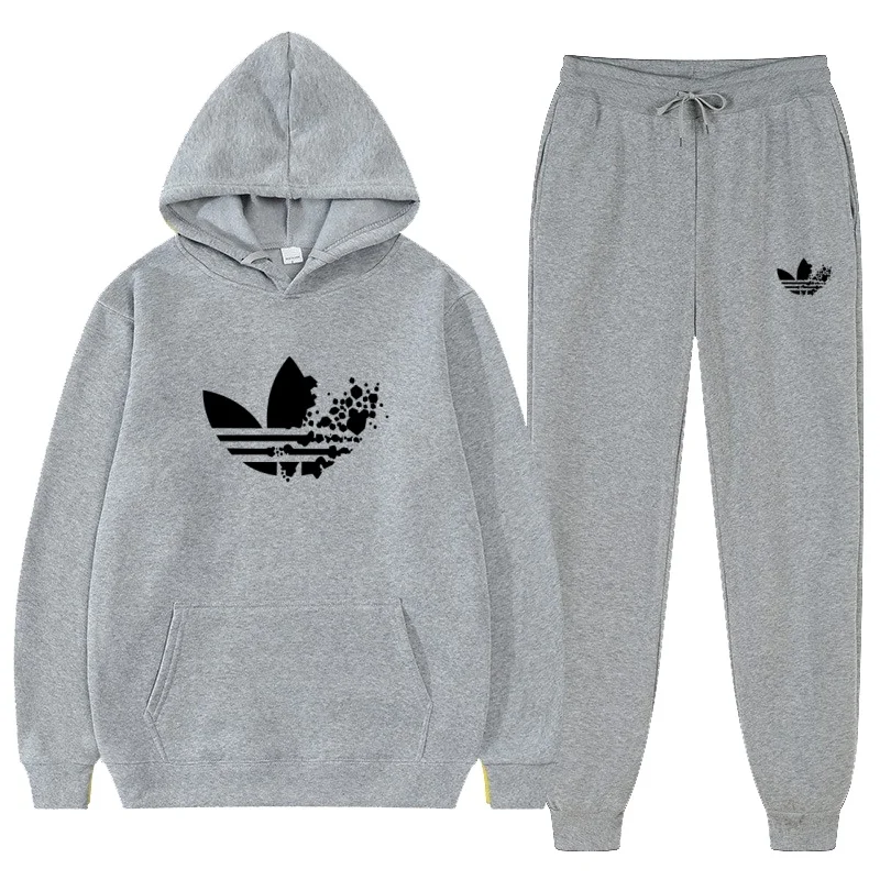 

2026 Spring Hoodie Set for Men, Fashion Pants, Casual Jogging Clothes, Sports Clothes, Two Piece Sports Shirt Set