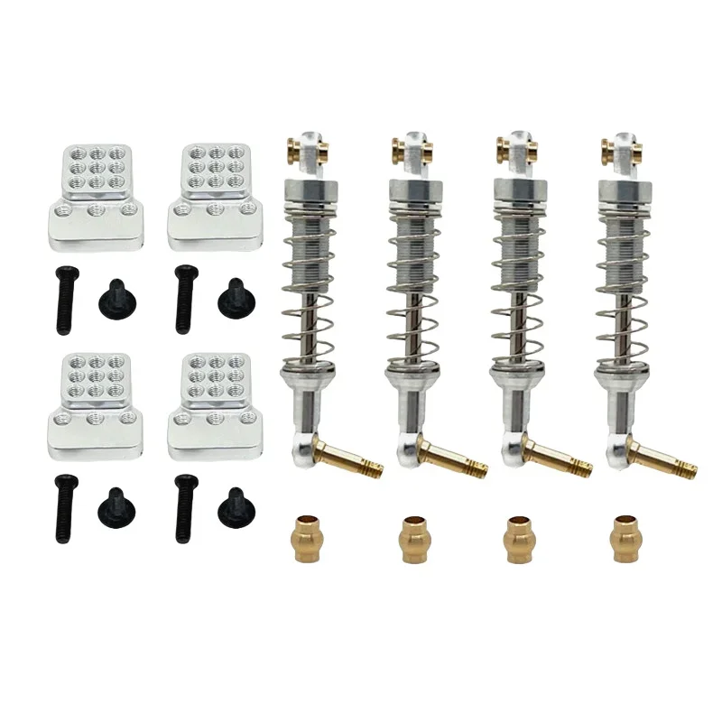 Support de Suspension de voiture télécommandé de mise à niveau en métal adapté pour WPL 1/16 C44 C34 FJ45