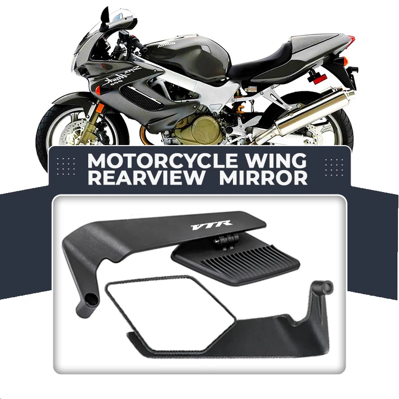 Original Upgrade Motorrad Rückspiegel Festen Wind Flügel Für HONDA VTR 1000 VTR 1000 SP1 SP-2 FV FW FX FIRESTORM VTR1000F