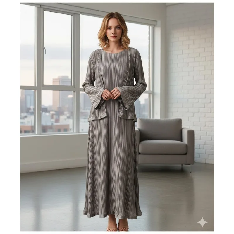 Miyake Pleated Dres… - image