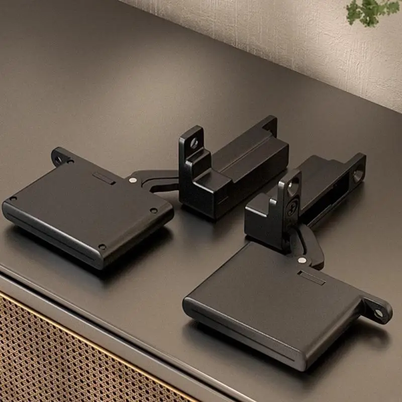 581E 2 قطعة التخميد الهيدروليكي المفصلي خزانة الباب العازلة الباب المفصلي صعودا وهبوطا مهاوي أخفى المفصلي سهلة الاستخدام #3