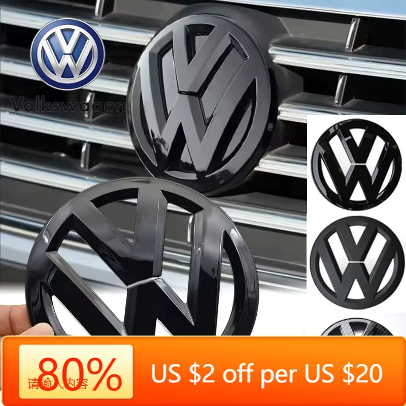 

Горячие эмблемы для Volkswagen Golf 5 GTI MK5 ABS 3D глянцевая черная наклейка на переднюю решетку и эмблема на задний багажник - OEM подходит для автомобильных аксессуаров