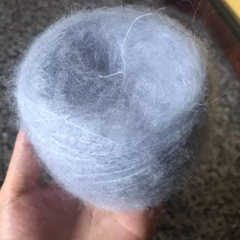 250g High Wool Content Mohair Wool Soft  Non-binding DIY Crochet Hand Knitted Sweater Coat Scarf Shawl Auxiliary Raw Material