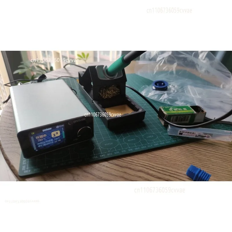 TC22 240W Soldering Station Kit with SDC02 Iron Stand T245/T210 Handle C245/C210 Tips - Electronics Repair Tool Set view 2