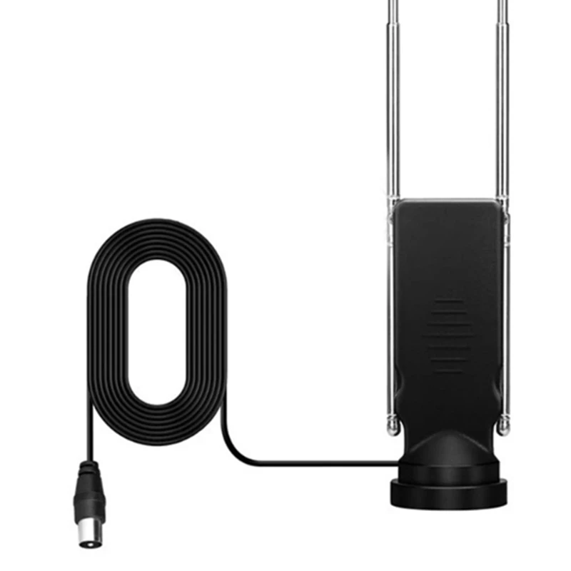 Модернизированная антенна из АБС-пластика повышает цифровое прием с помощью этого портативной внутренней/наружной антенны, простой в использовании