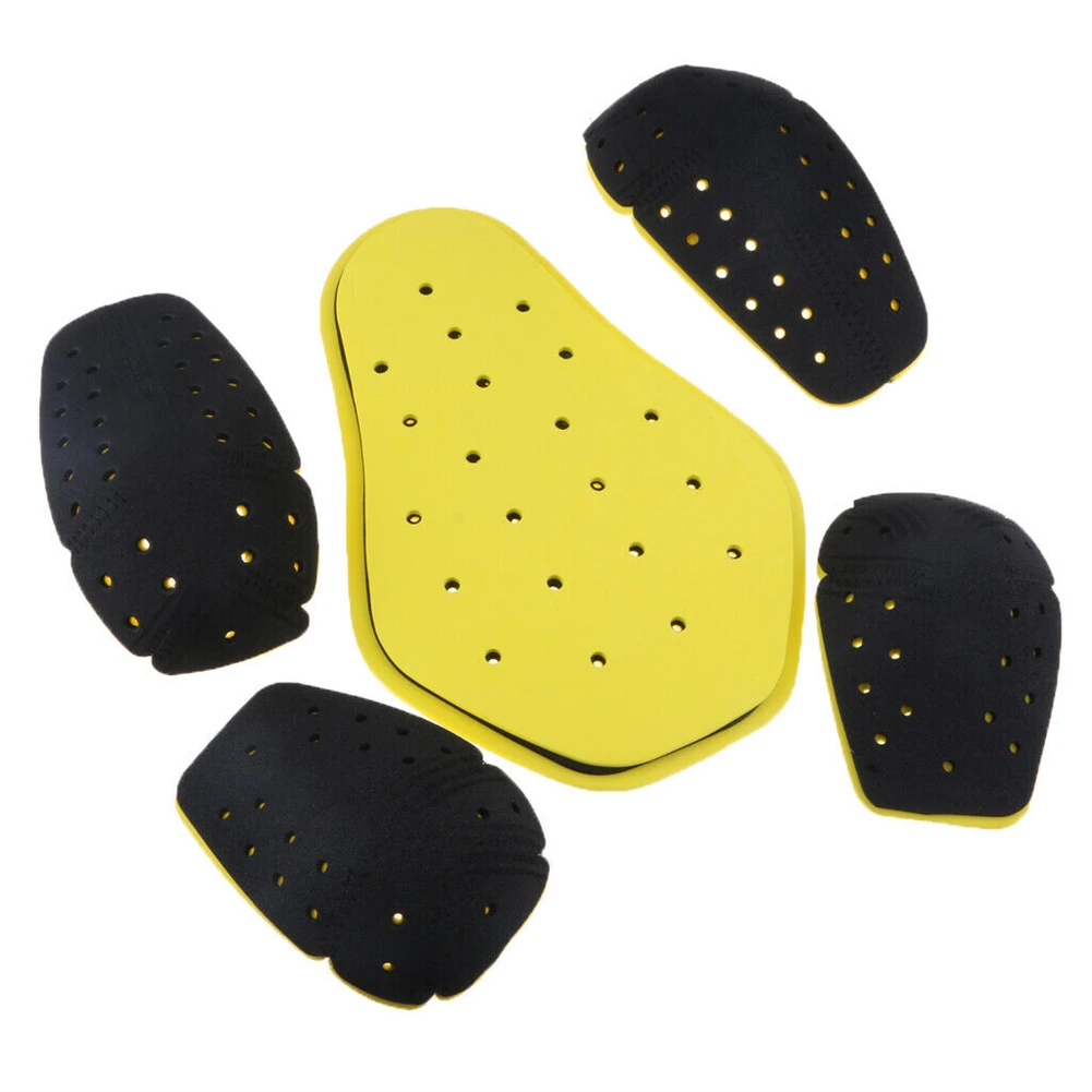 Back Protector Motorcycle Protector Bike Riding For Motorcycle Light Weight Double Men And Women Cm Pair Yellow