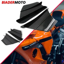 Motorcycle Winglet Aerodynamic Wing Kit Spoiler For KTM Duke 125 200 390 690 RC125 RC200 RC390 Enduro R Accessory Air Deflector