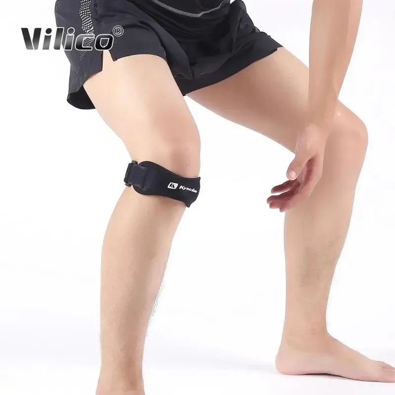 KYNCLOR Patella Knee Strap, Adjustable Patellar Tendon Support Band for Running Basketball Gym Sports, Knee Pain Relief Brace fo