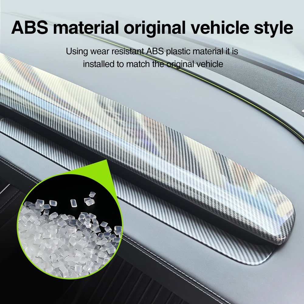 Suitable for Tesla Model 3 Highland Model Y Juniper Model Y L 2025 front dashboard cover split ABS panel decoration car interior