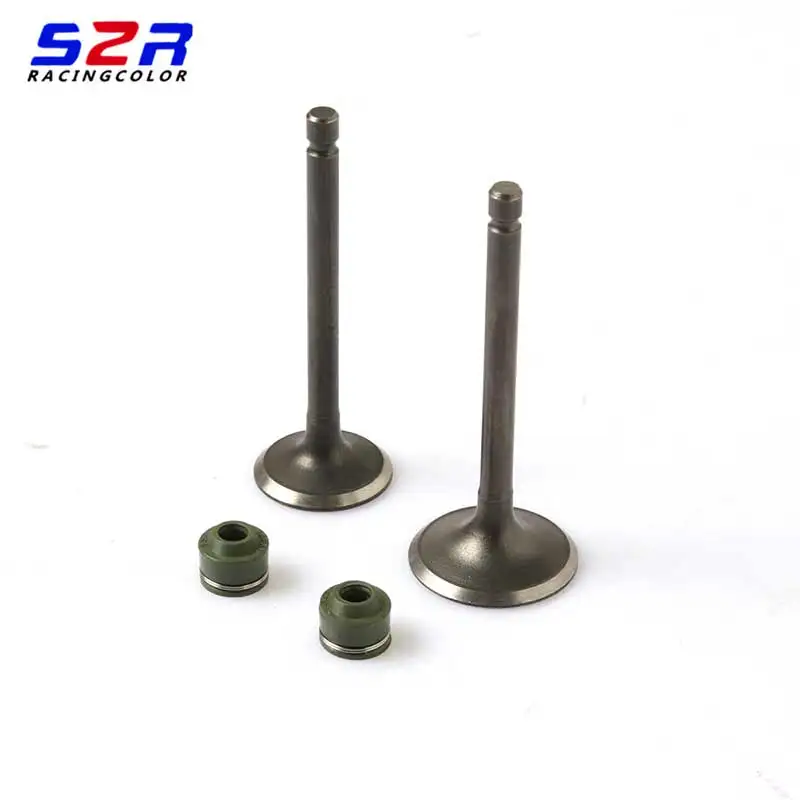 For Yamaha YBR125 YB125 YB125Z XTZ125 YBR YB XTZ 125 Motorcycle Parts Engine Valve Intake Exhaust Stem Valve Assy And Oil Seal