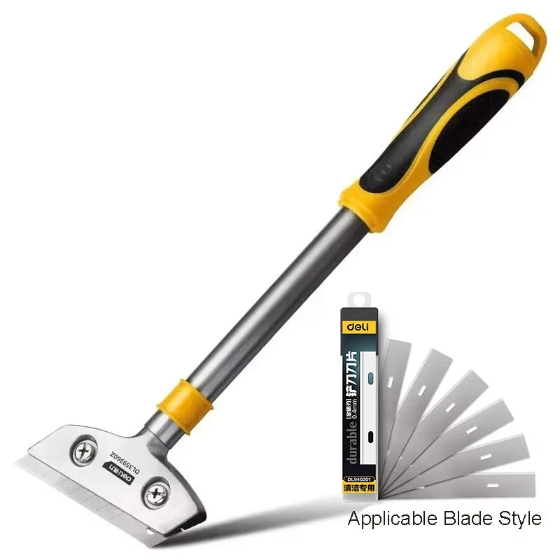

Portable Cleaning Knife Cleaning Shovel Cutter Glass Floor Tiles Scraper Blade Seam Removal Household Kitchen Hand Tool