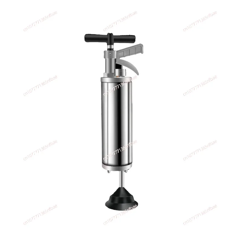 

High-Pressure Stainless Steel Drain Auger - Toilet Kitchen Sink Clog Remover Tool
