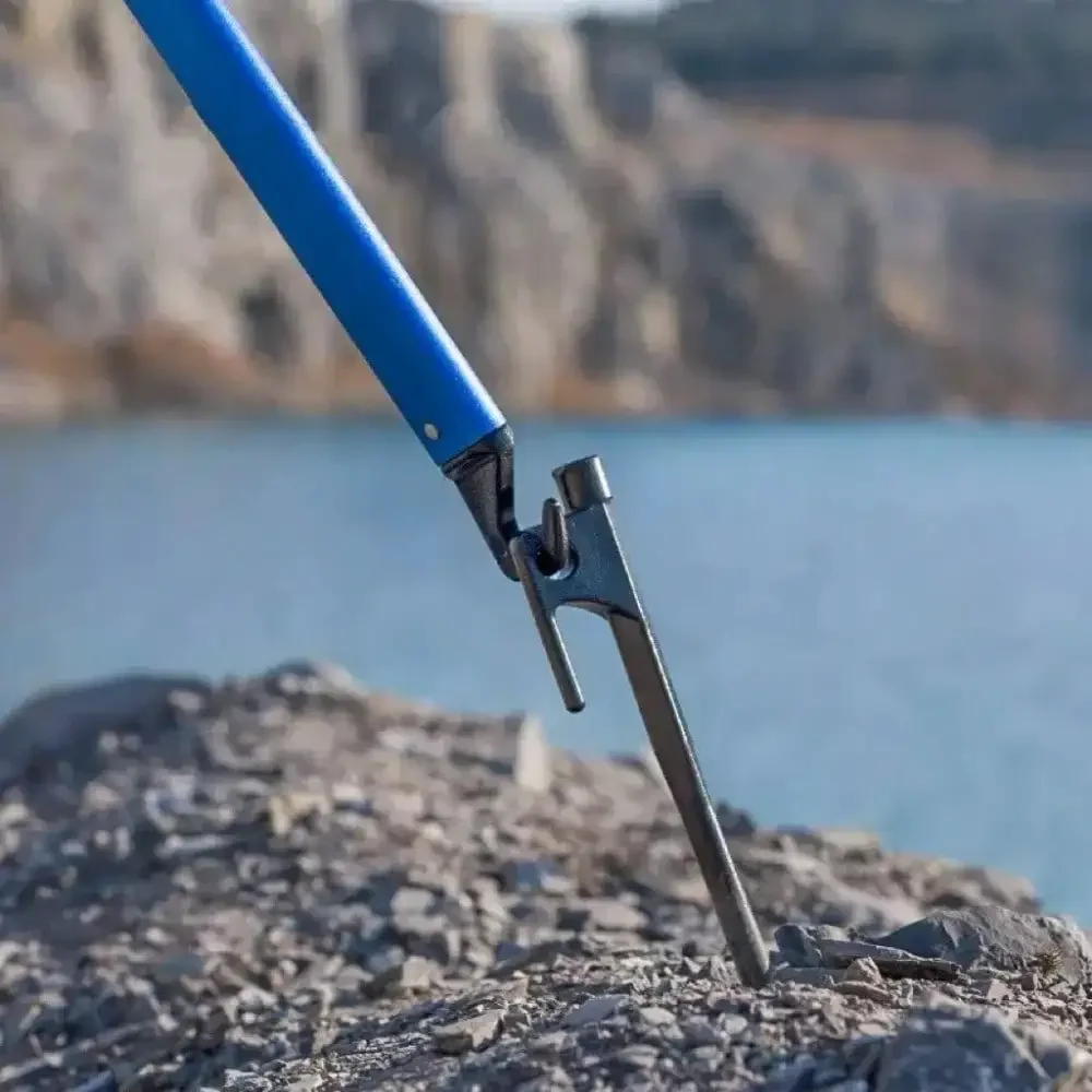 Ultralight Camping Hammer - เครื่องมือการอยู่รอดแบบจับกันกระแทกสําหรับการเดินป่าปีนเขาอุปกรณ์กลางแจ้งแบบพกพา