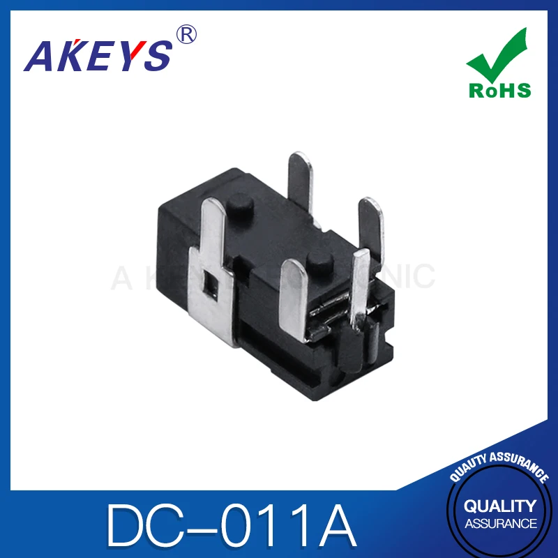 DC-011A قدم ثابتة 2 القطر الخارجي 2.8 النواة الداخلية 0.7 دبابيس 5 أرجل مقاومة درجات الحرارة العالية قاعدة مقبس طاقة تيار مستمر عالي الجودة