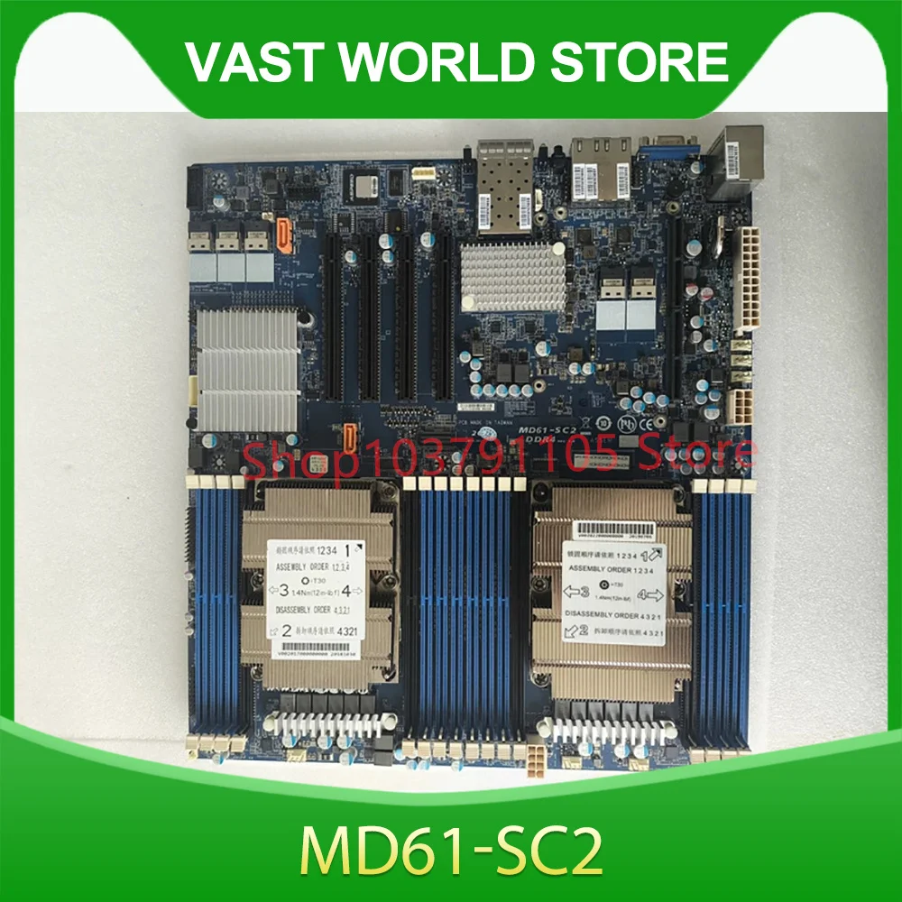 

Two-way 3647 Server Motherboard MD61-SC2