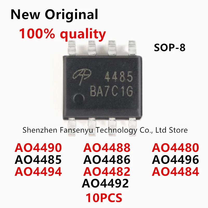 

(10piece) 100% New AO4480 AO4482 AO4484 AO4485 AO4486 AO4488 AO4490 AO4492 AO4494 AO4496 sop8