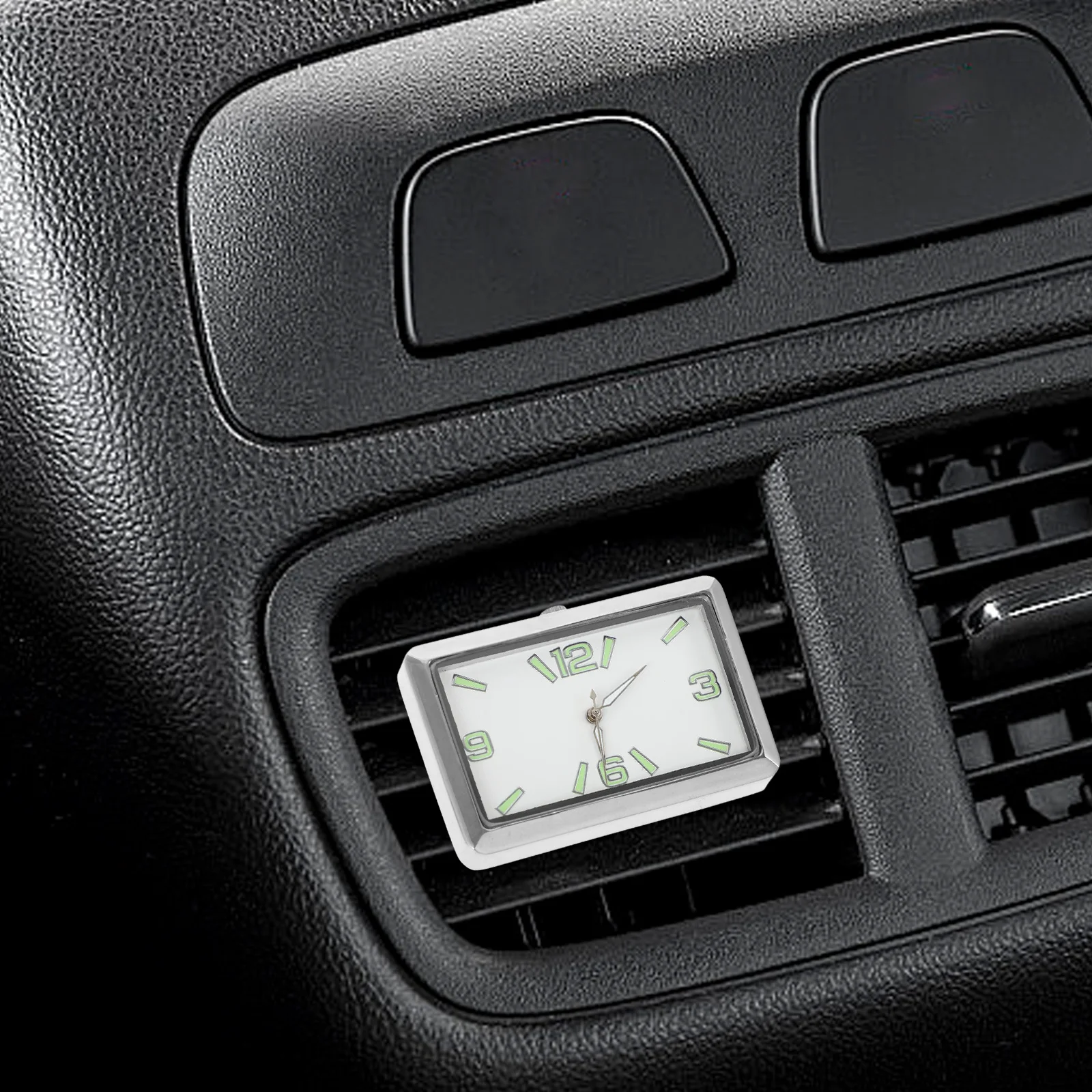 

Luminous Car Clock Dashboard Auto Stick on Clock Compact Design High Accuracy Night Driving Accessory Car Clocks for Dash