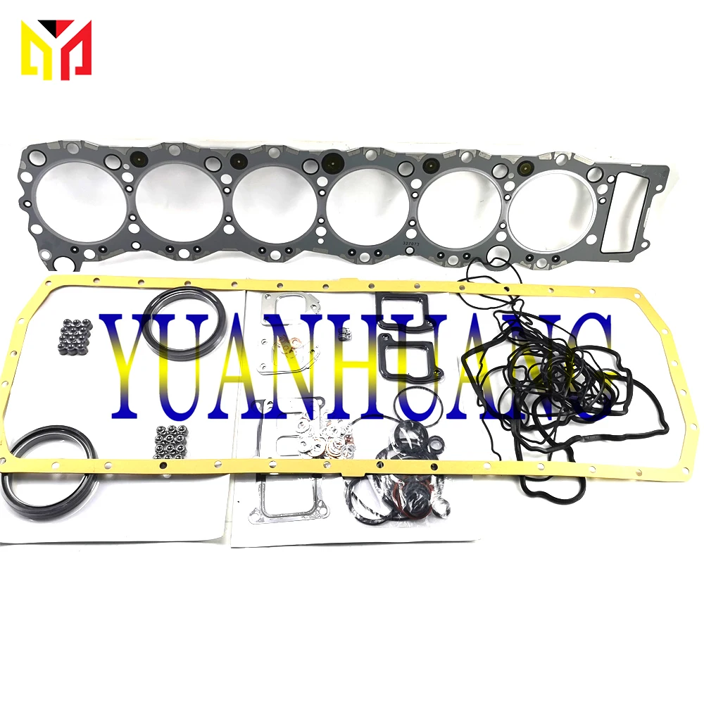 6WF1 Full Gasket Kit Overhaul Gasket Set for Isuzu 6WF1 Excavator Engine Parts