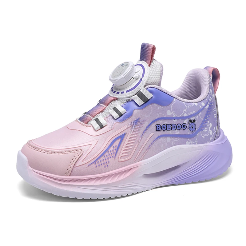 

Осенние детские кроссовки 2024, кожаная спортивная обувь с верхом для мальчиков и девочек, легкие повседневные кроссовки на мягкой подошве для студентов