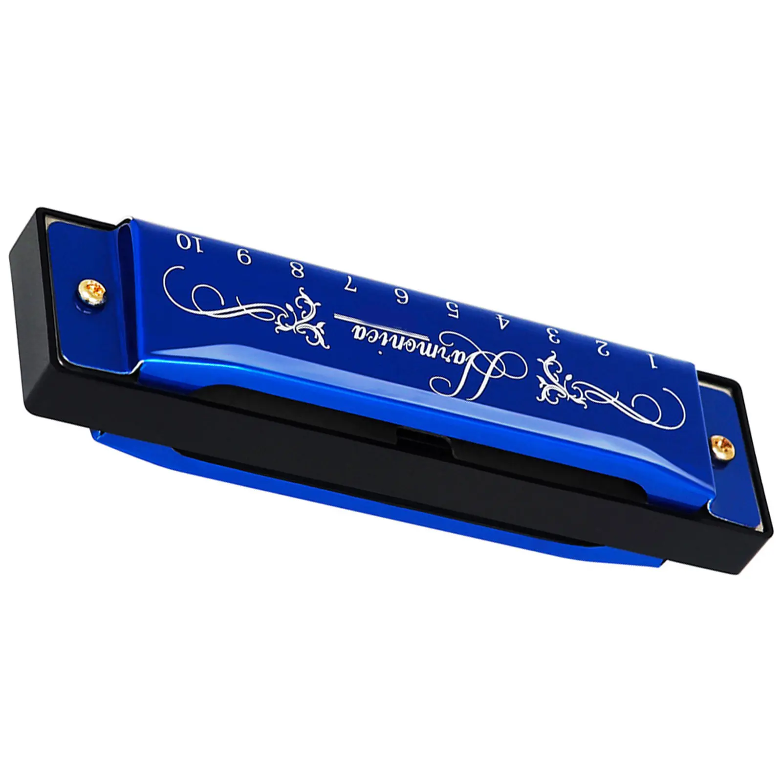10 Hole Harmonica Key of C 20 Tone Mini Mouth Organ for Kids Beginners Adults Students Musical Instrument