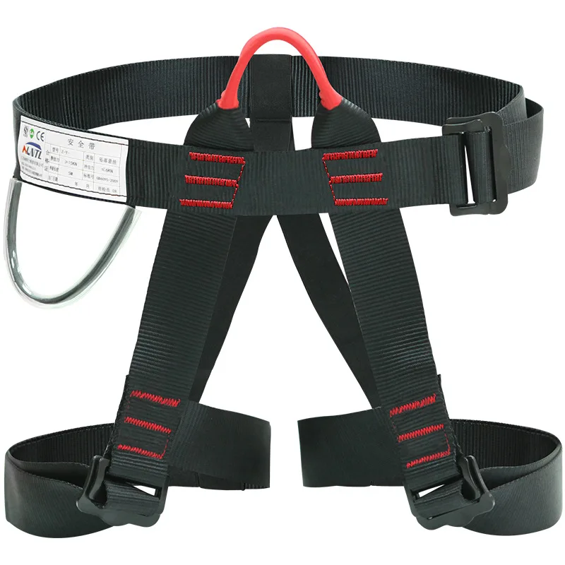 Anti-Fall Three-point Safety Belt Adjustable Half-Body Harness for Outdoor Activities Climbing Mountain Work Altitude Climbing